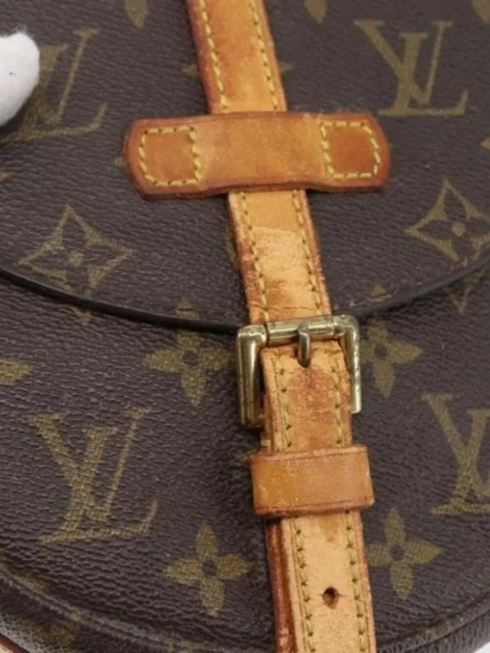LOUIS VUITTON Monogram Chantilly PM Shoulder Bag M51234 LV Auth BA6197